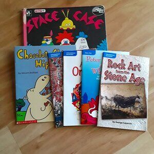 Used book bundle for children, 6 books, elementary age